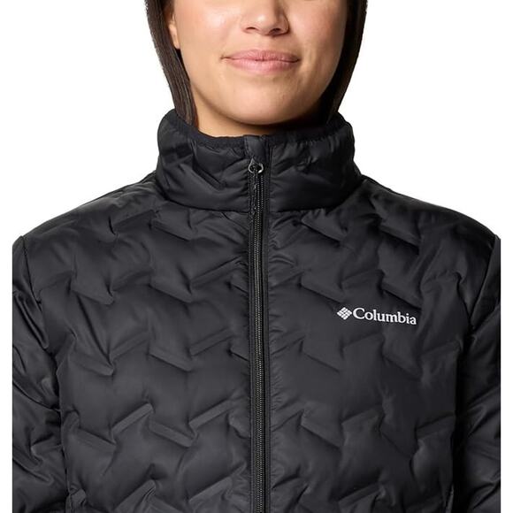 Columbia Delta Ridge II OMNI-HEAT Down Quilted Winter Puffer Jacket Women Med - Picture 4 of 7
